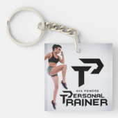 Personal Trainer Personalisiert Schlüsselanhänger (Vorderseite)