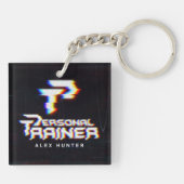Personal Trainer Personalisiert Schlüsselanhänger (Rückseite)