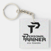 Personal Trainer Personalisiert Schlüsselanhänger (Vorderseite)
