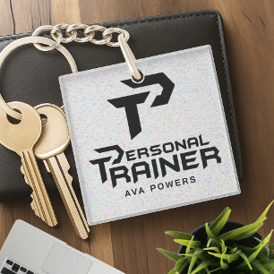 Personal Trainer Personalisiert Schlüsselanhänger