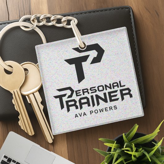 Personal Trainer Personalisiert Schlüsselanhänger