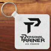 Personal Trainer Personalisiert Schlüsselanhänger (Vorderseite)