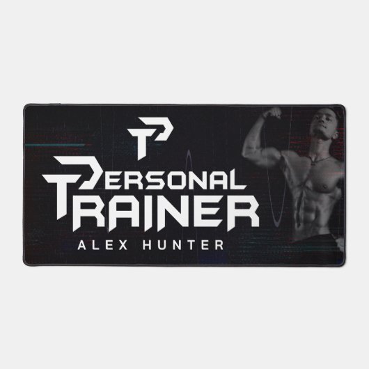 Personal Trainer Personalisiert Schreibtischunterlage (Vorderseite)