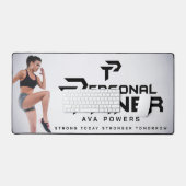 Personal Trainer Personalisiert Schreibtischunterlage (Tastatur & Maus)