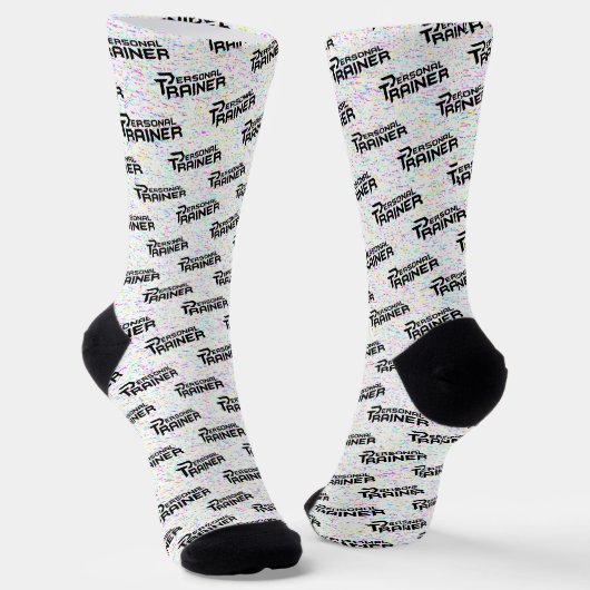 Personal Trainer Personalisiert Socken (Gewinkelt)