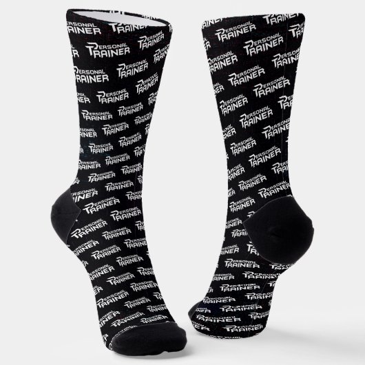 Personal Trainer Personalisiert Socken (Gewinkelt)