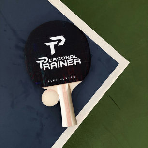 Personal Trainer Personalisiert Tischtennis Schläger