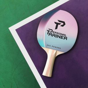 Personal Trainer Personalisiert Tischtennis Schläger