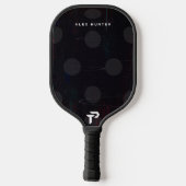 Personal Trainer Pickleball Personalisiert Schläger (Rückseite)