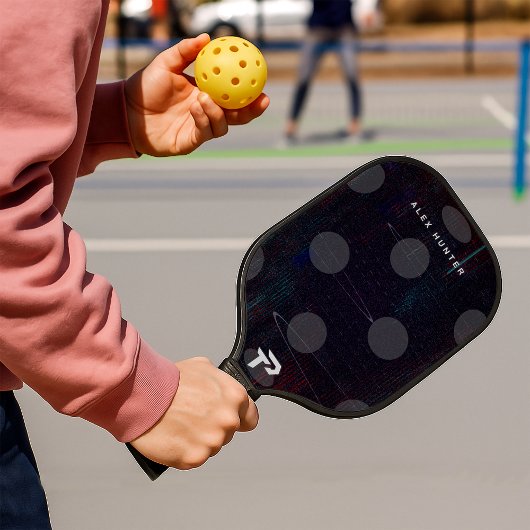 Personal Trainer Pickleball Personalisiert Schläger