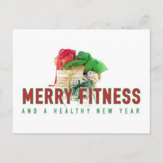 Personal Trainer Postkarte (Vorderseite)