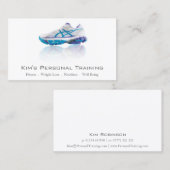 Personal Trainer, Reflektierte Showbusiness-Karte Visitenkarte (Vorne/Hinten)