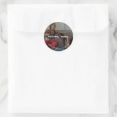 Personal Trainer Runder Aufkleber (Tasche)
