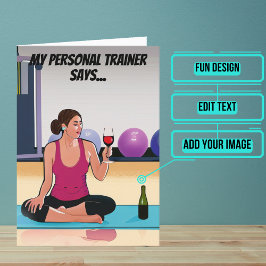 Personal Trainer sagt, dass er das Fitnessstudio z Karte