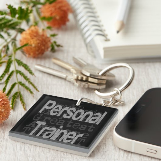 Personal Trainer Schlüsselanhänger (Vorderseite rechts)