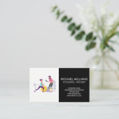 Personal Trainer | Schulung Visitenkarte (Stehend Vorderseite)