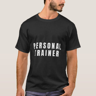 Personal Trainer T - Shirt Gym Fitness Uniform Lon