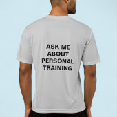 Personal Trainer T - Shirt - Kundenspezifische Dru