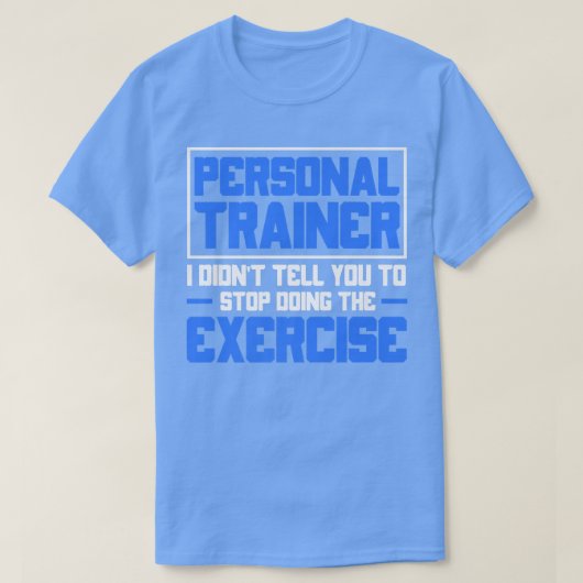 Personal Trainer, Trainingsmotivation, Fit. T-Shirt (Design vorne)