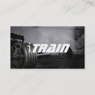 Personal Trainer Übungen Gymnastik Fitness Busine Visitenkarte