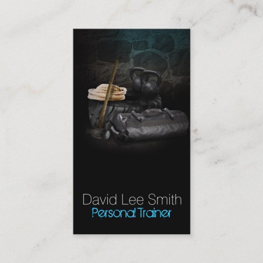 Personal Trainer Visitenkarte (Vorderseite)