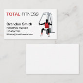Personal Trainer Visitenkarte (Vorne/Hinten)