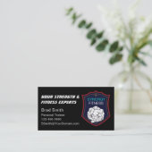 Personal Trainer Visitenkarte (Stehend Vorderseite)
