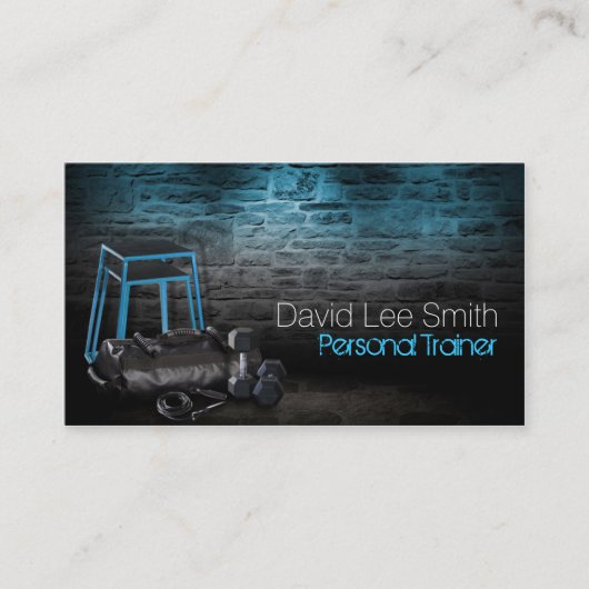 Personal Trainer Visitenkarte (Vorderseite)