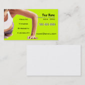Personal Trainer Visitenkarte (Vorne/Hinten)