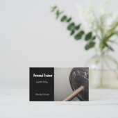 Personal Trainer Visitenkarte (Stehend Vorderseite)