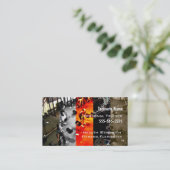 Personal Trainer Visitenkarte (Stehend Vorderseite)