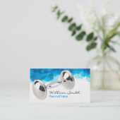 Personal Trainer Visitenkarte (Stehend Vorderseite)