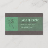 Personal Trainer Visitenkarte (Vorderseite)