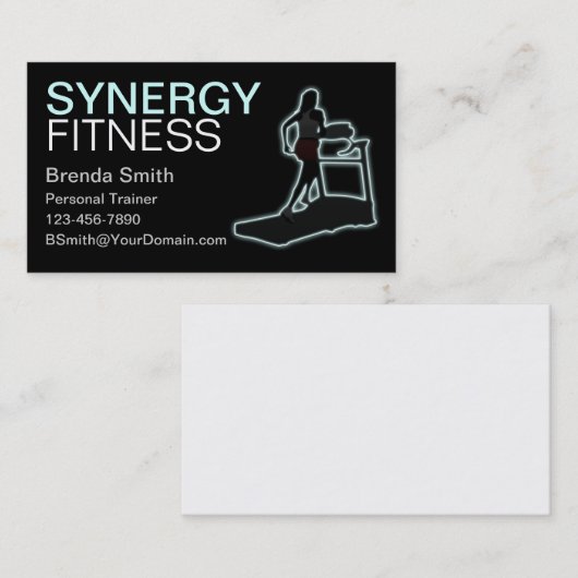 Personal Trainer Visitenkarte (Vorne/Hinten)
