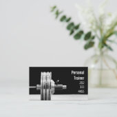 Personal Trainer Visitenkarte (Stehend Vorderseite)