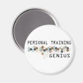 Personal Training Genius Magnet (Vorderseite/Rückseite)