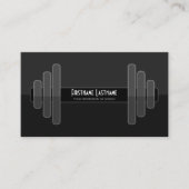 Personal Training und Fitness gecoacht Experten Visitenkarte (Vorderseite)