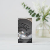 Personal Training und Fitness gecoacht Expertenbus Visitenkarte (Stehend Vorderseite)