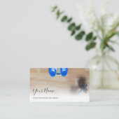 Personal Training und Fitness gecoacht Expertenbus Visitenkarte (Stehend Vorderseite)