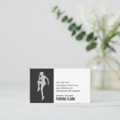 Personal Training Visitenkarte (Stehend Vorderseite)