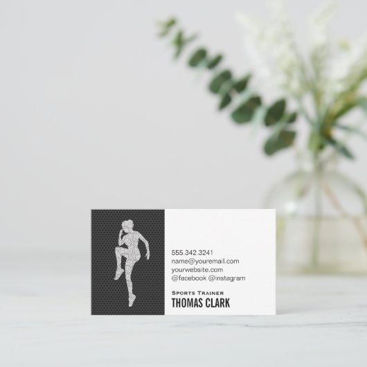Personal Training Visitenkarte (Stehend Vorderseite)