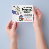 Personal Tutor.Tutoring.Study Hilfe. Förderung Flyer (Gruppe)