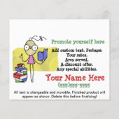 Personal Tutor.Tutoring.Study Hilfe. Förderung Flyer (Hinten)