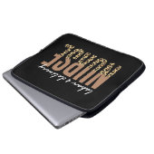 Personal und Krankenschwester Cheetah Leopard Druc Laptopschutzhülle (Vorne Knopf)