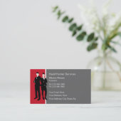 Personal-Visitenkarten Visitenkarte (Stehend Vorderseite)