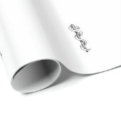 Personal von Asclepius Geschenkpapier (Rolleneckpunkt)