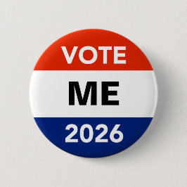 Personal Vote 2026 Midterm Election Campaign Button