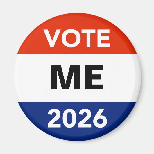Personal Vote 2026 Midterm Election Campaign Magnet (Vorne)