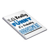 Personal, wenn es wirklich lustig ist notizblock (Rechte Seite)