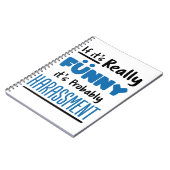 Personal, wenn es wirklich lustig ist notizblock (Linke Seite)